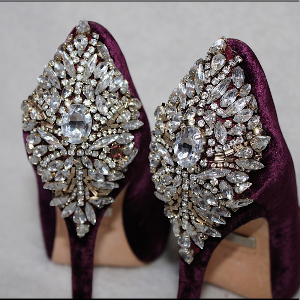 HP🖤 Like New! Badgley Mischka Heels - Picture 5 of 8